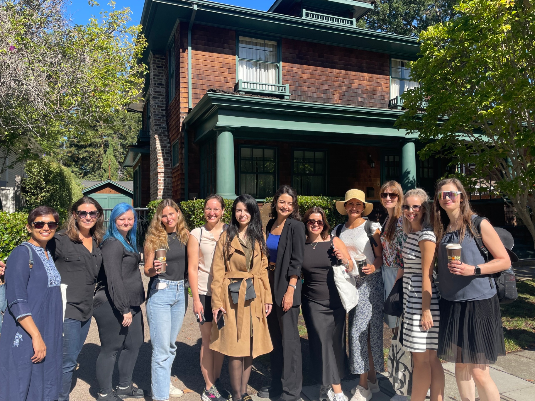 Program participants visiting a San Francisco neighborhood during an innovation program